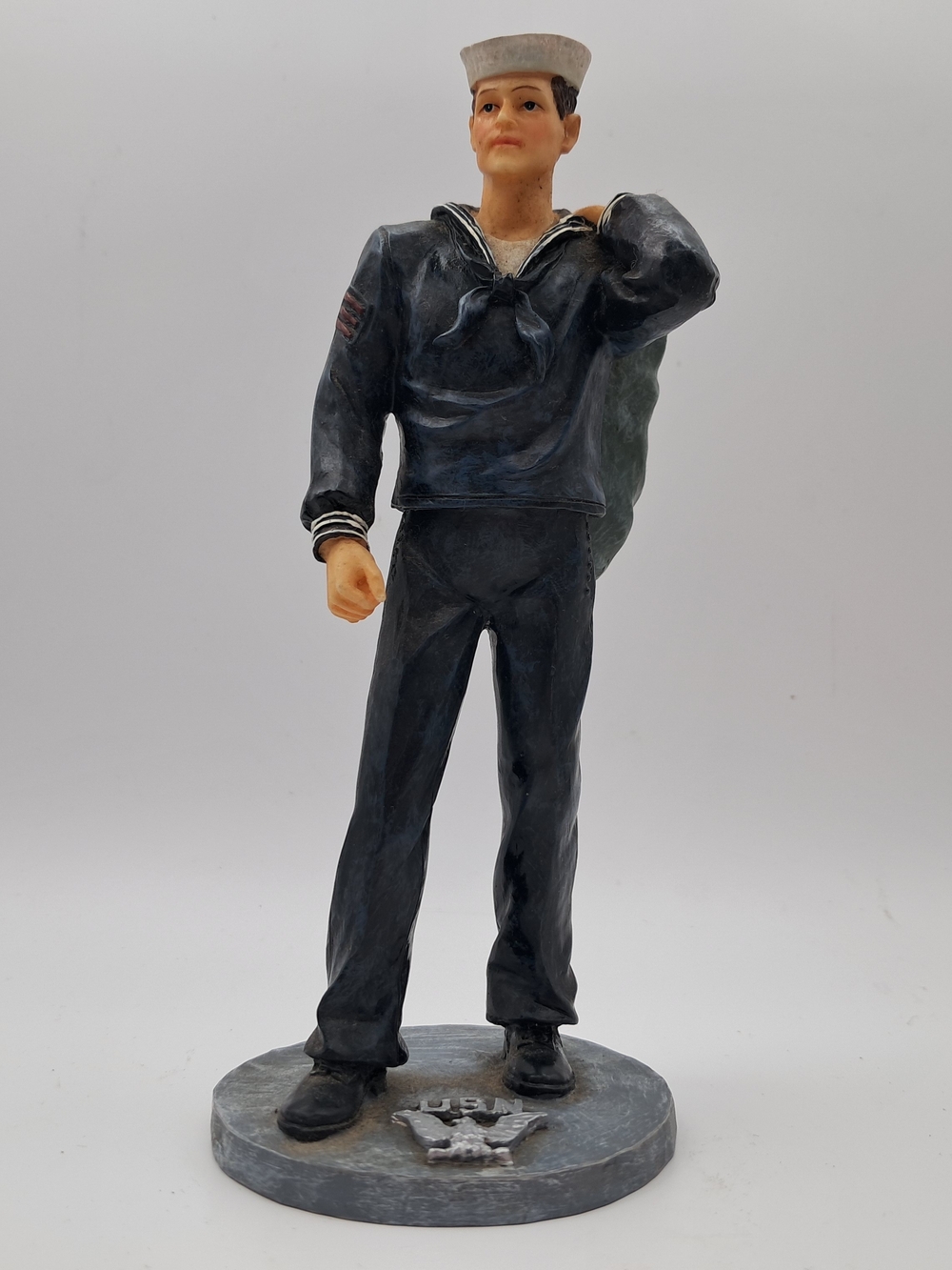 Vanmark American Heroes Outward Bound USN Navy Sailor Figurine 2000 6"